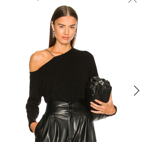 Brand New with tags!! LNA cashmere sweater with metal detail - Picture 1 of 3